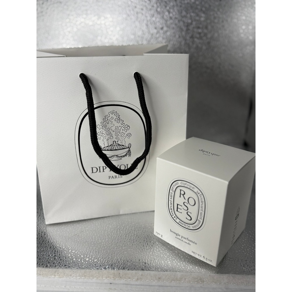 Diptyque Gift Bag and‎ Candle Box. Both Empty.